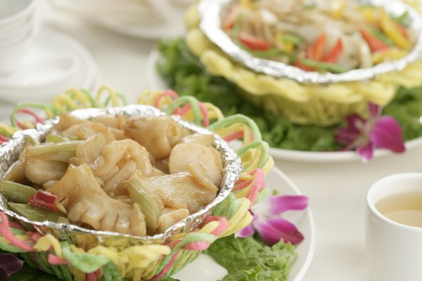 Asian seafood dishes served at Asian Palace Restaurant