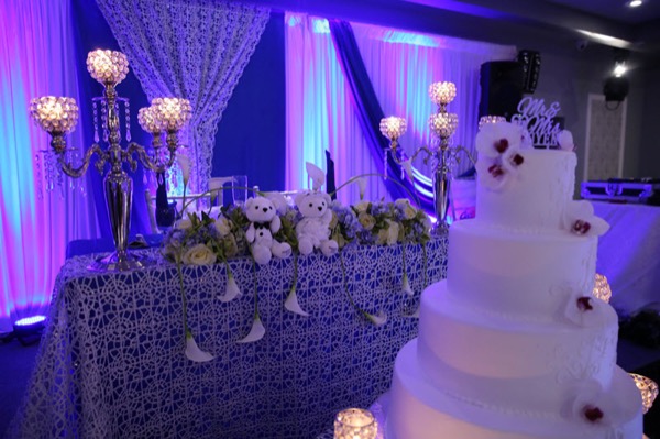 Wedding reception in the Asian Palace banquet hall — photo 17