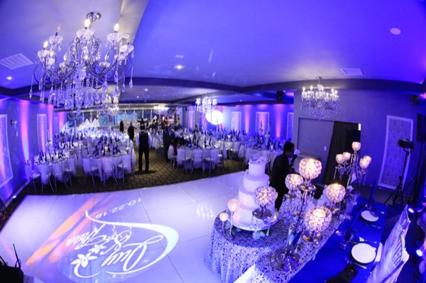 Wedding reception in the Asian Palace banquet hall — photo 2