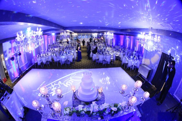 Wedding reception in the Asian Palace banquet hall — photo 1