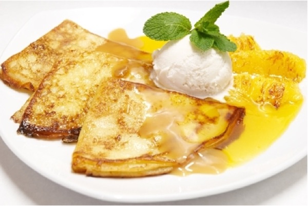 Crêpe à l'Orange dessert at Asian Palace