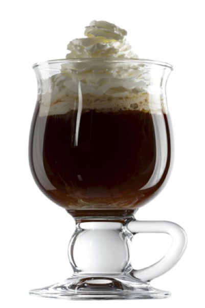 Irish Coffee dessert at Asian Palace