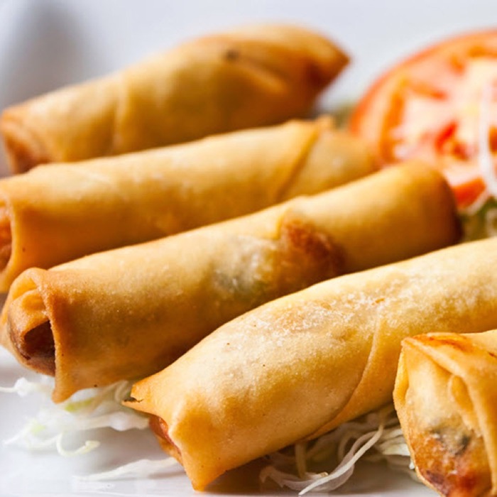 Vietnamese and Chinese appetizers at Asian Palace